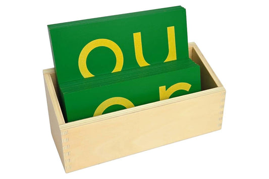 Lower Case Sandpaper Double Letters, Print