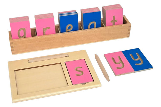 Lower Case Tracing Boards with Tray
