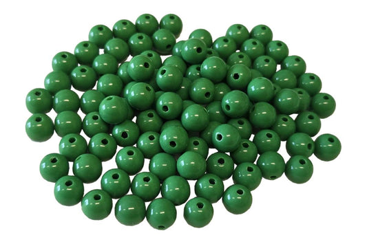 100 green bead units for the Long Division material.