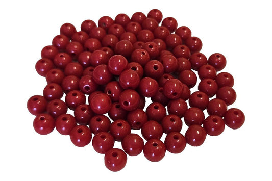 100 red bead units for the Long Division material.