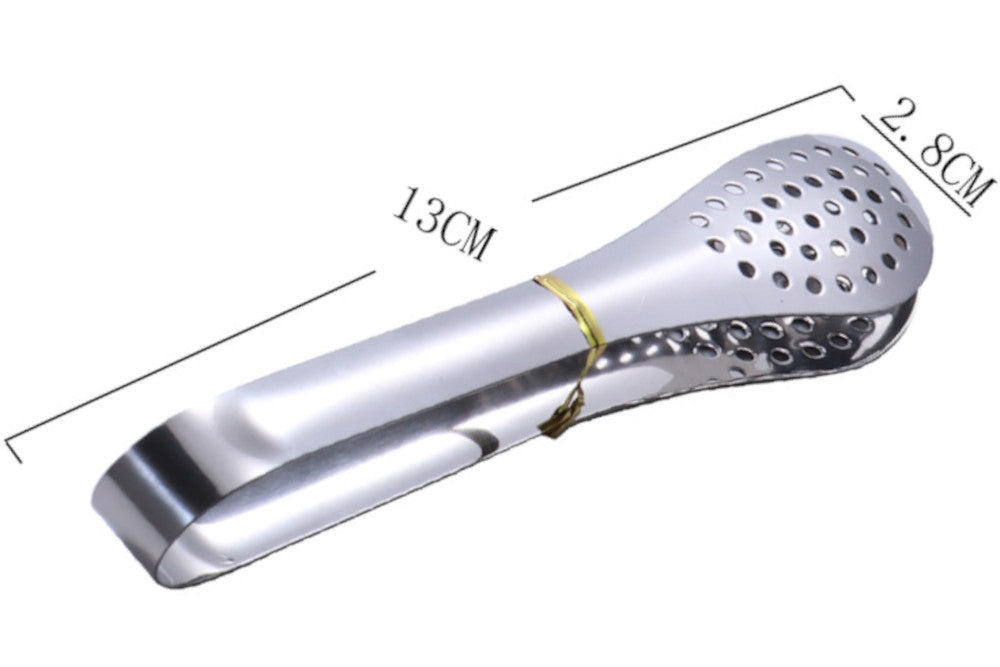 Tongs measure 13 cm x 2.8 cm.