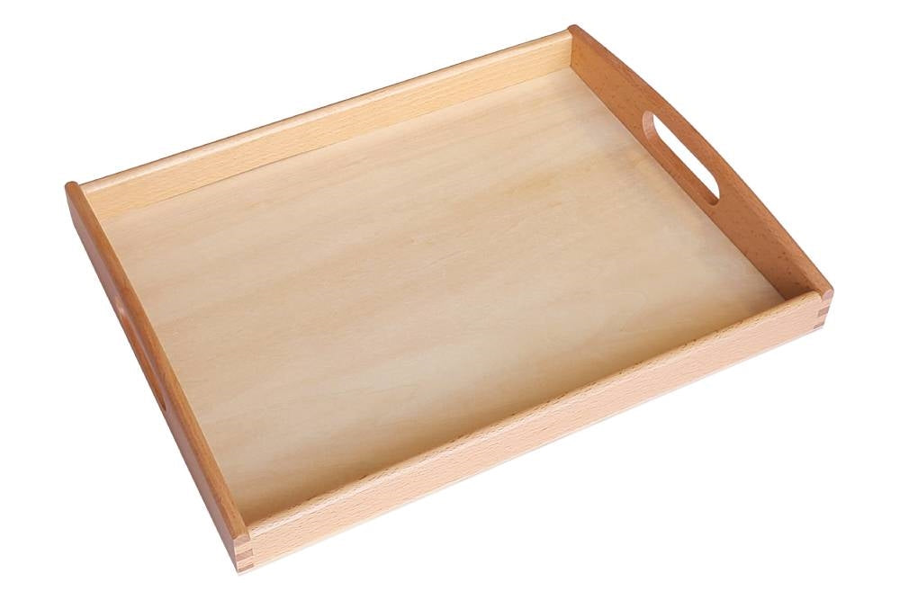 IFIT Montessori: 3 Wooden Trays with Handles