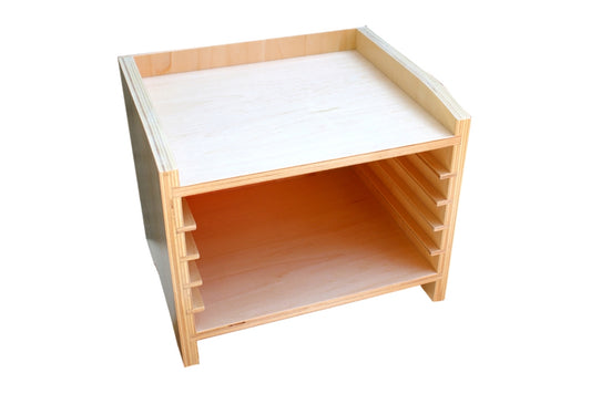 IFIT Montessori: Cabinet for 5 Puzzles