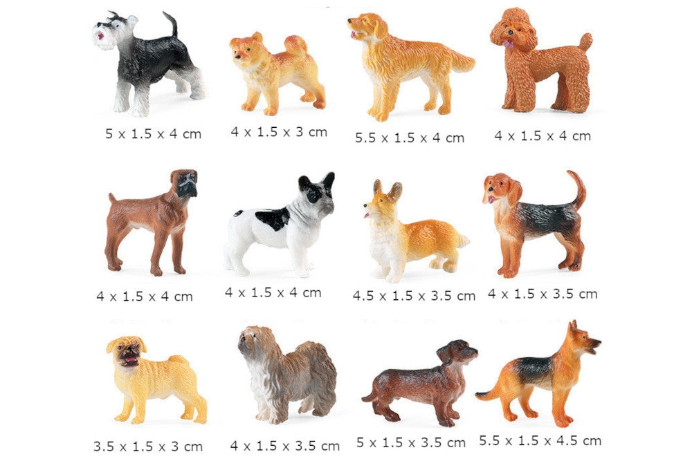 12 Dog Models