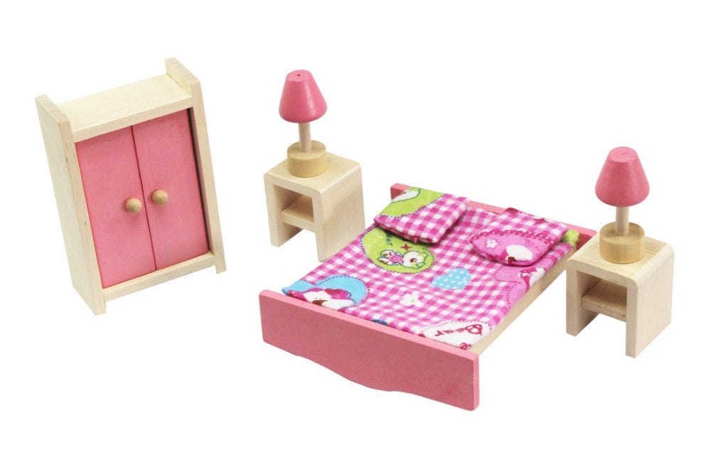 Dollhouse Furniture Pink Bundle