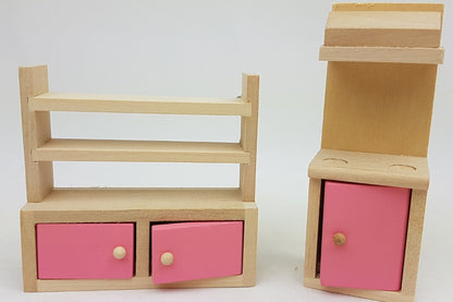 Dollhouse Furniture Kitchen Set