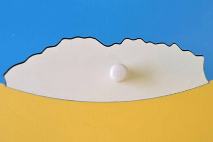 White piece representing Antarctica.