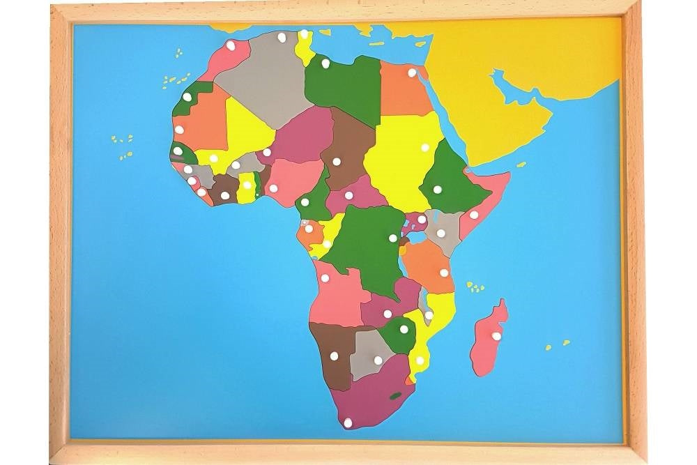 IFIT Montessori: Puzzle Map of Africa