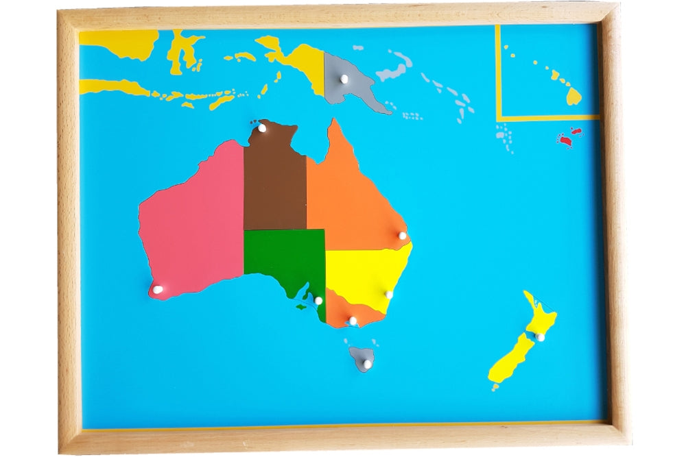 IFIT Montessori: Puzzle Map of Australia