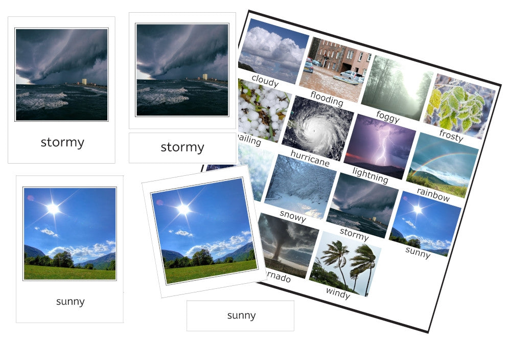 Weather 3-Part Cards (PDF)