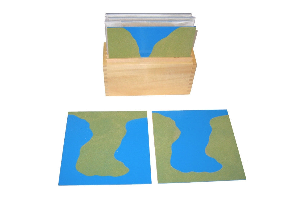 IFIT Montessori: Land Form Cards with Box