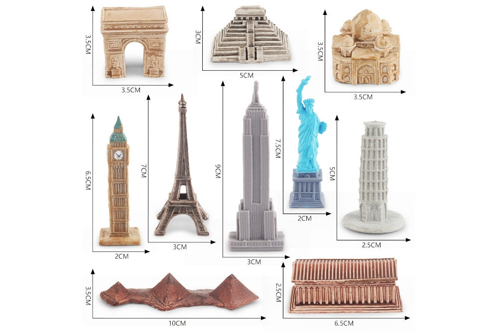 10 Famous Landmark Models