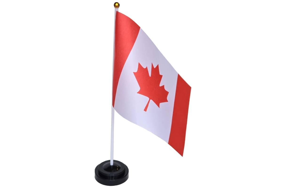 Flag Stand with Canada Flag