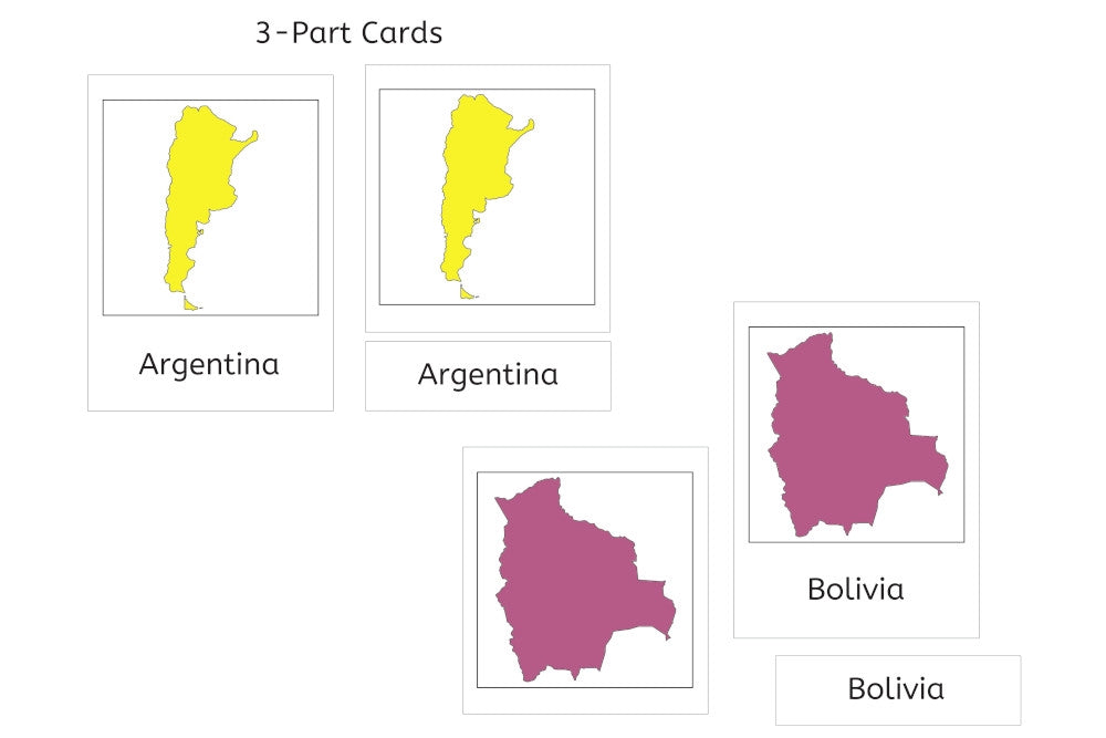 Countries of South America (PDF)