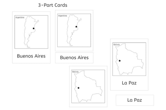 Capital Cities of South America (PDF)