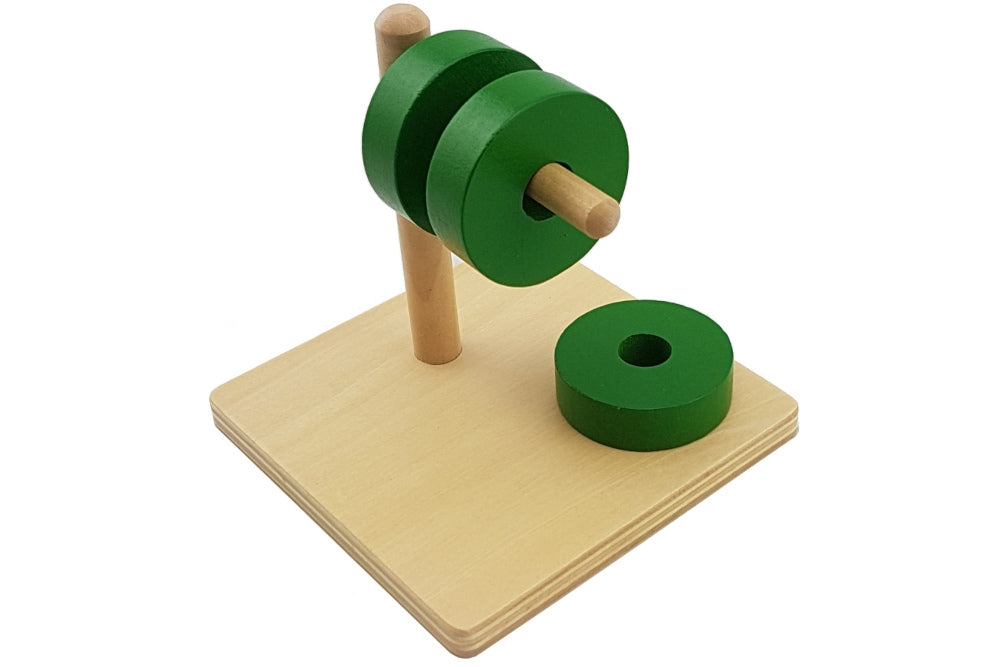 IFIT Montessori: Discs on Horizontal Dowel