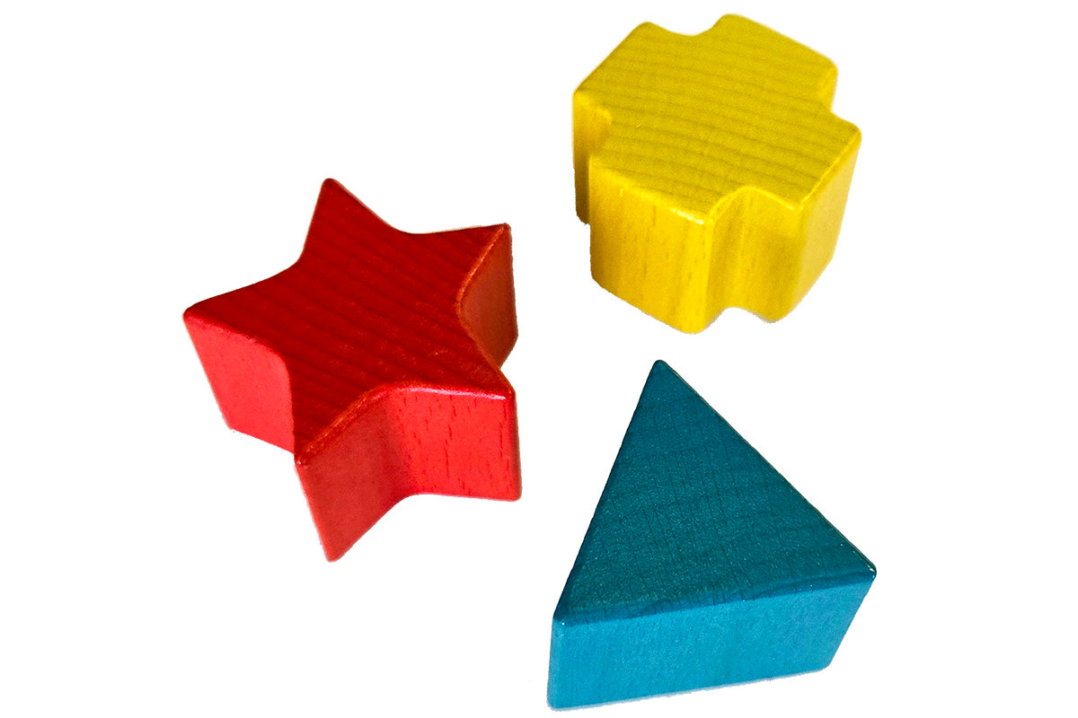 Colored Shape Sorting Blocks