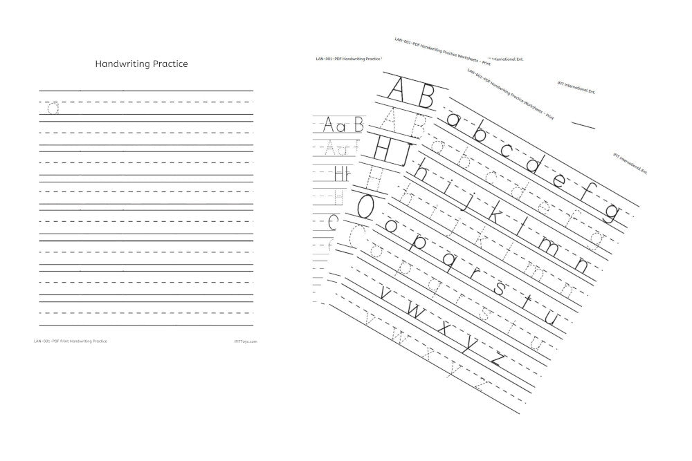 Print Handwriting Practice (PDF)