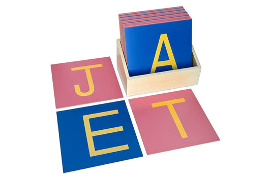 Capital Case Sandpaper Letters, Print