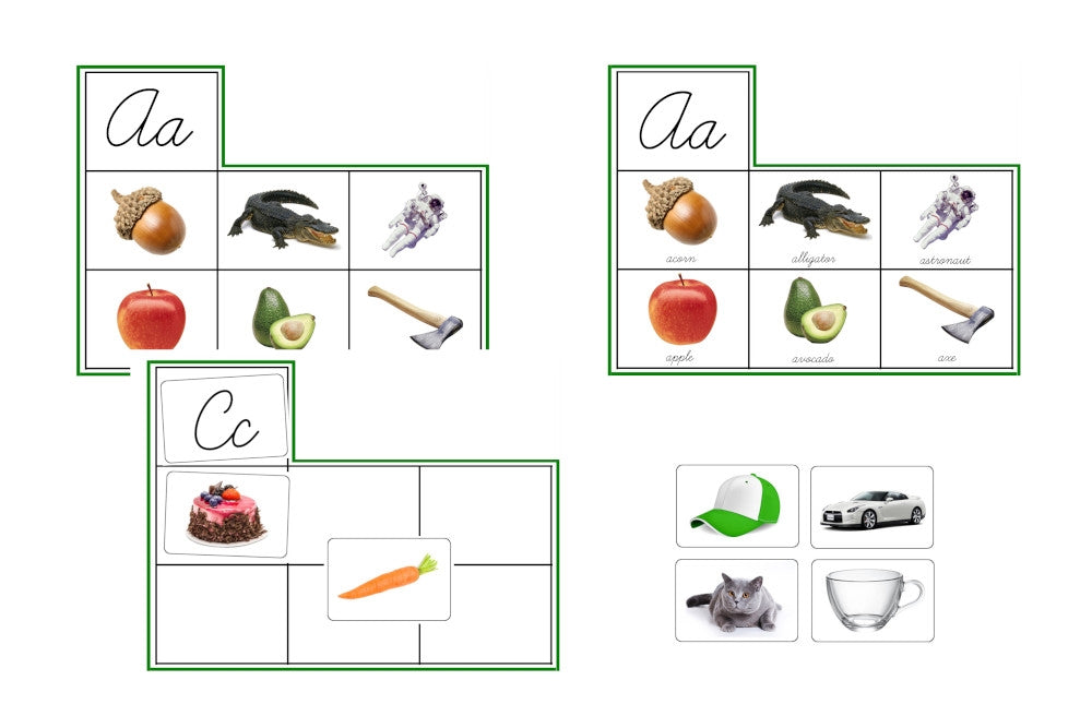 Phonetic Alphabet Activity Cursive Set (PDF)