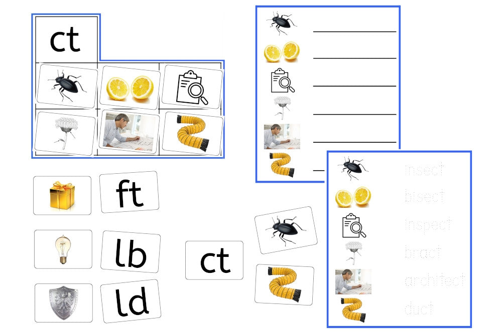 Consonant Blends Activity - Set B (PDF)