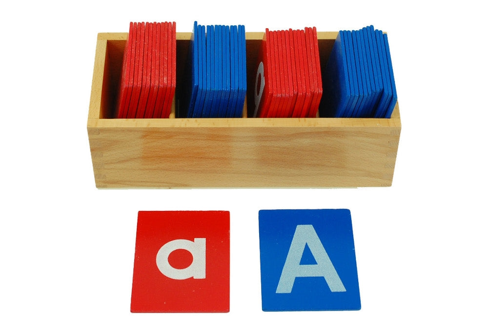 IFIT Montessori: Lower and Capital Case Sandpaper Letters