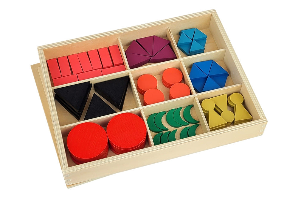 IFIT Montessori: Basic Wooden Grammar Symbols with Box