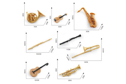 8 Musical Instrument Models