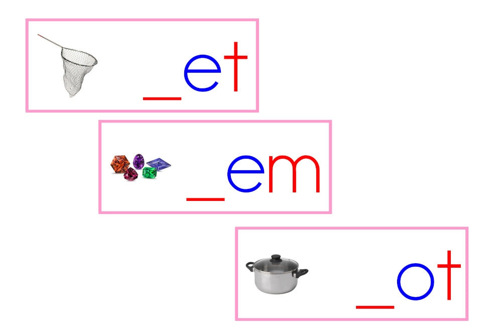 Initial Sound Cards (Pink, PDF)