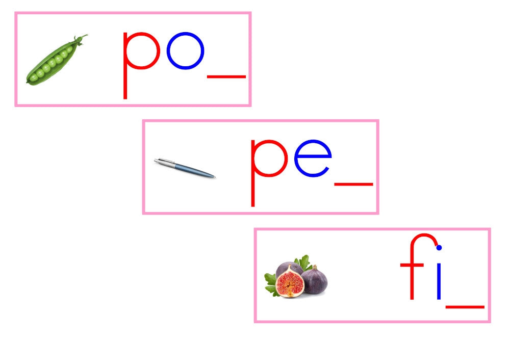 Ending Sound Cards (Pink, PDF)