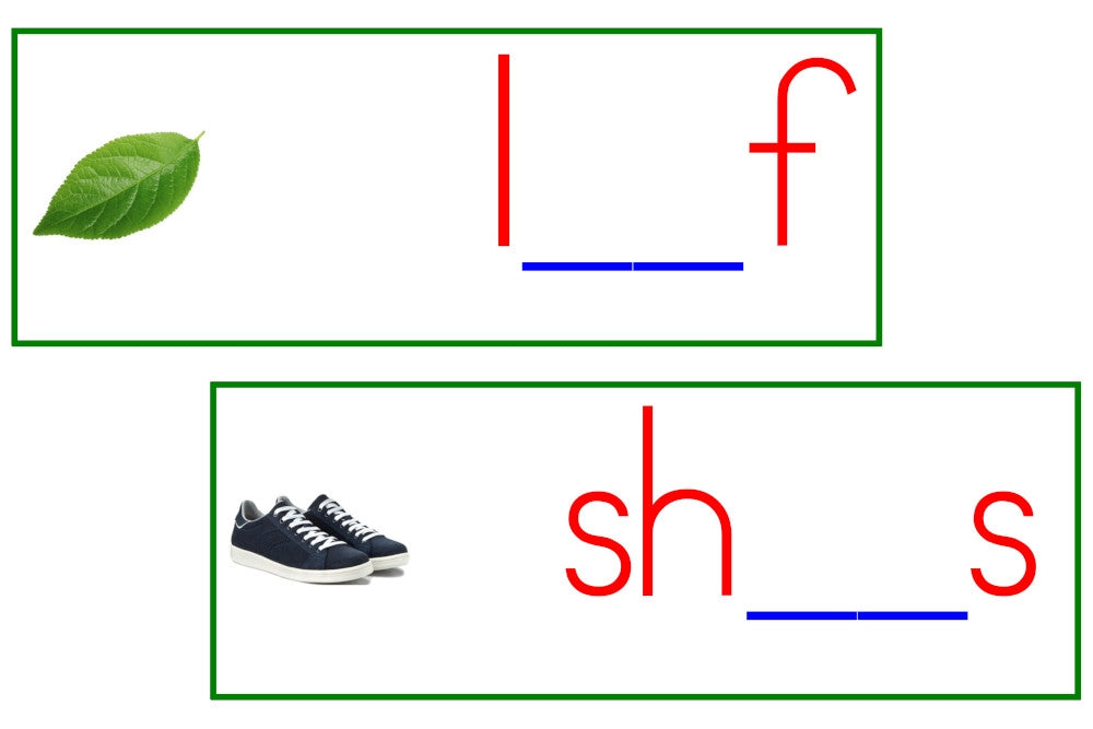 Green Phonogram Sound Cards - Set A (PDF)