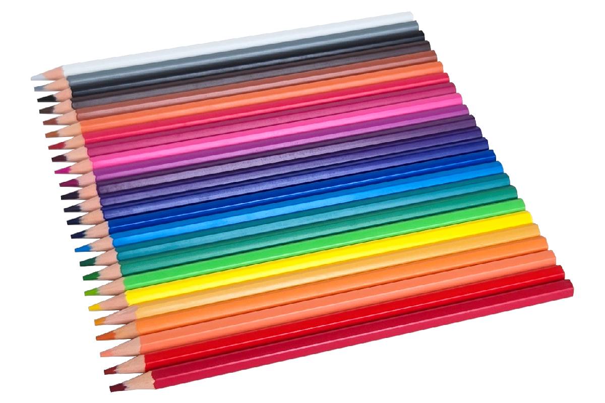 24 Coloured Pencils