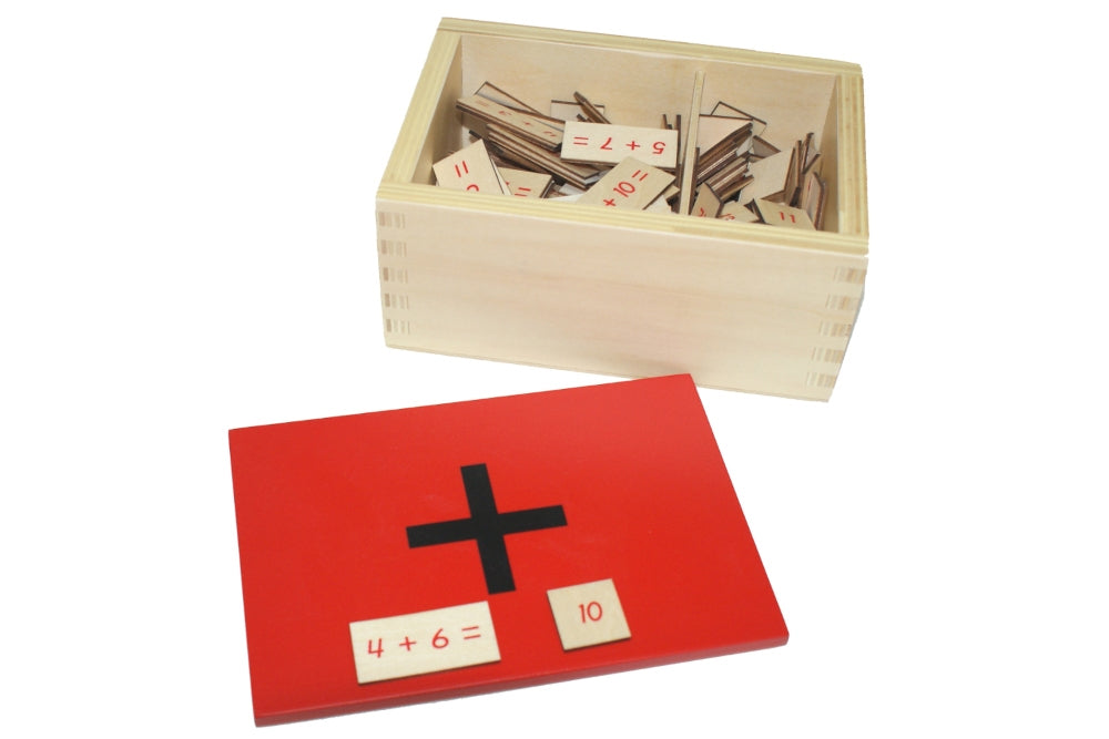 IFIT Montessori: Addition Equations and Sums Box