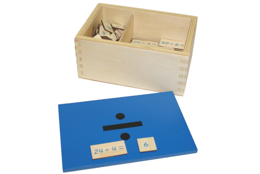 IFIT Montessori: Division Equations and Dividends Box