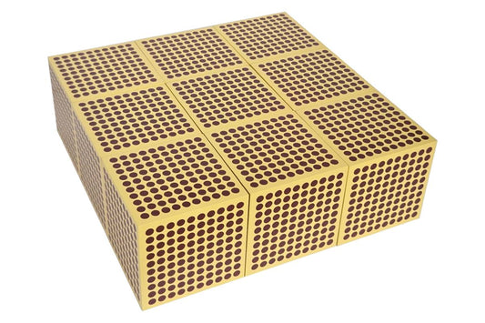 9 Wooden Thousand Cubes