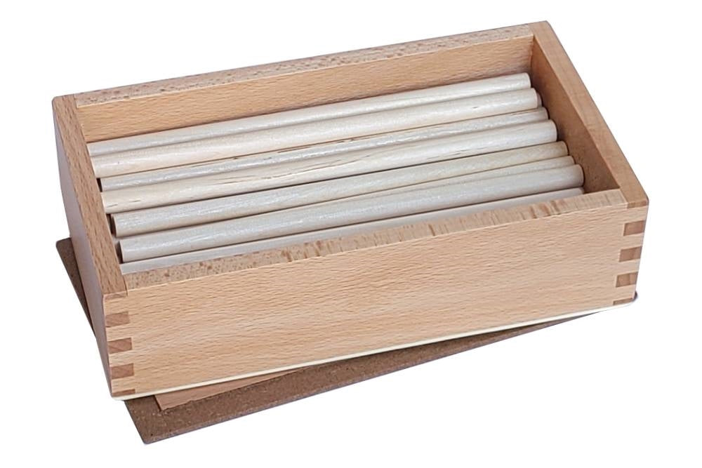 IFIT Montessori: Numbered Spindle Boxes with 45 Spindles and Storage Box