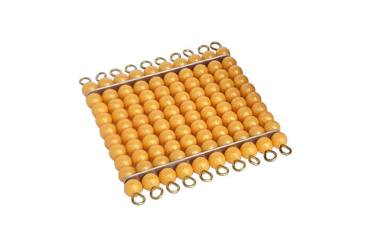 Golden Bead Hundred Square (W Beads)