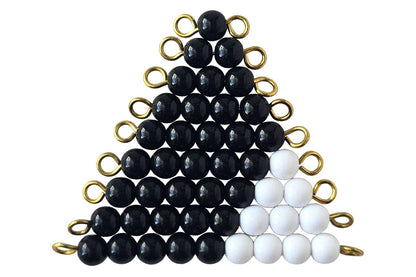 Black and White Bead Stairs - 1 Set (W Beads)