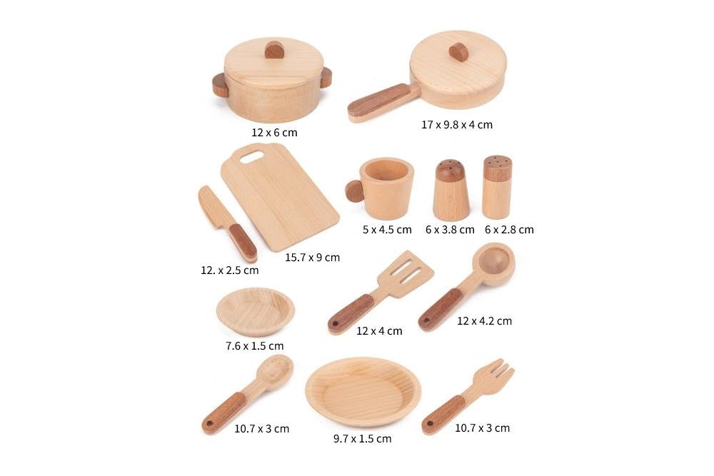 Wooden Kitchen Set Toy