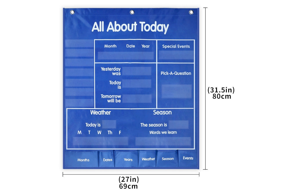 All About Today Pocket Chart