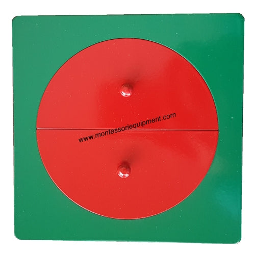 1/2 Metal Fraction Circle with Frame