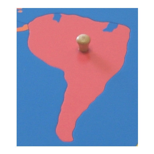 South America - Puzzle Piece of World Parts