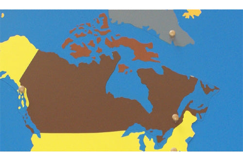 Canada - Puzzle Piece of North America