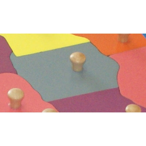 IFIT Montessori: Iowa - Puzzle Piece of USA (Wood Knob)