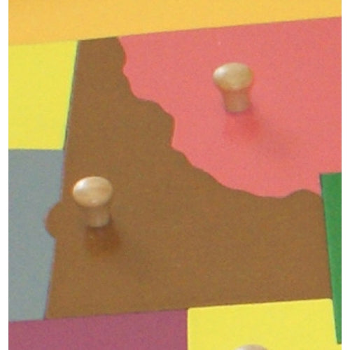 IFIT Montessori: Idaho - Puzzle Piece of USA (Wood Knob)