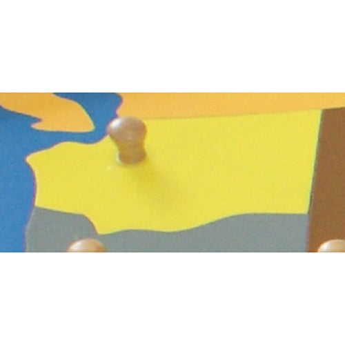 IFIT Montessori: Washington - Puzzle Piece of USA (Wood Knob)