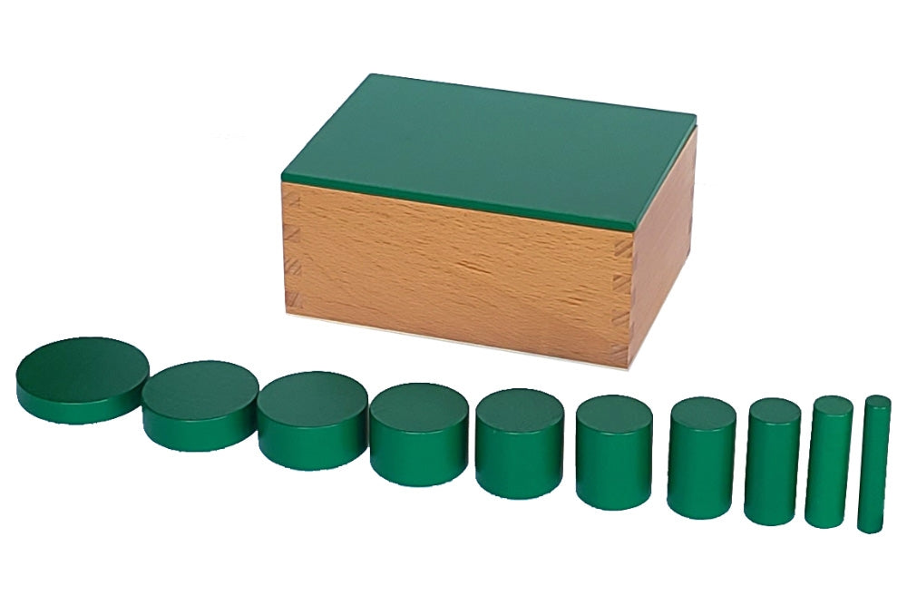 IFIT Montessori: Knobless Cylinders - Green Box