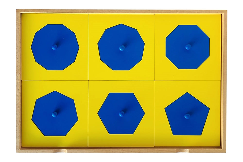 IFIT Montessori: Geometric Cabinet with 35 Insets