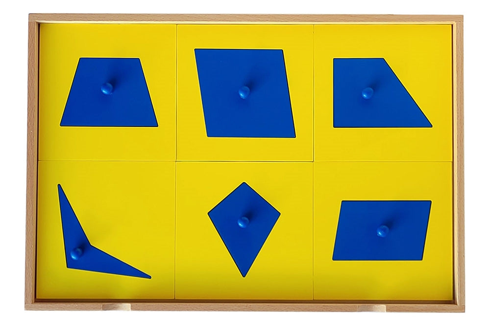 IFIT Montessori: Geometric Cabinet with 35 Insets