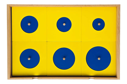 Geometric Cabinet with 35 Insets